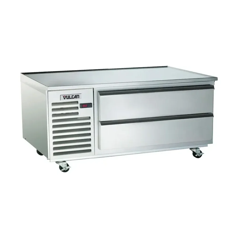 Vulcan 60" Chef Base Refrigerator, 2-Drawer, Stainless Steel, 115V
