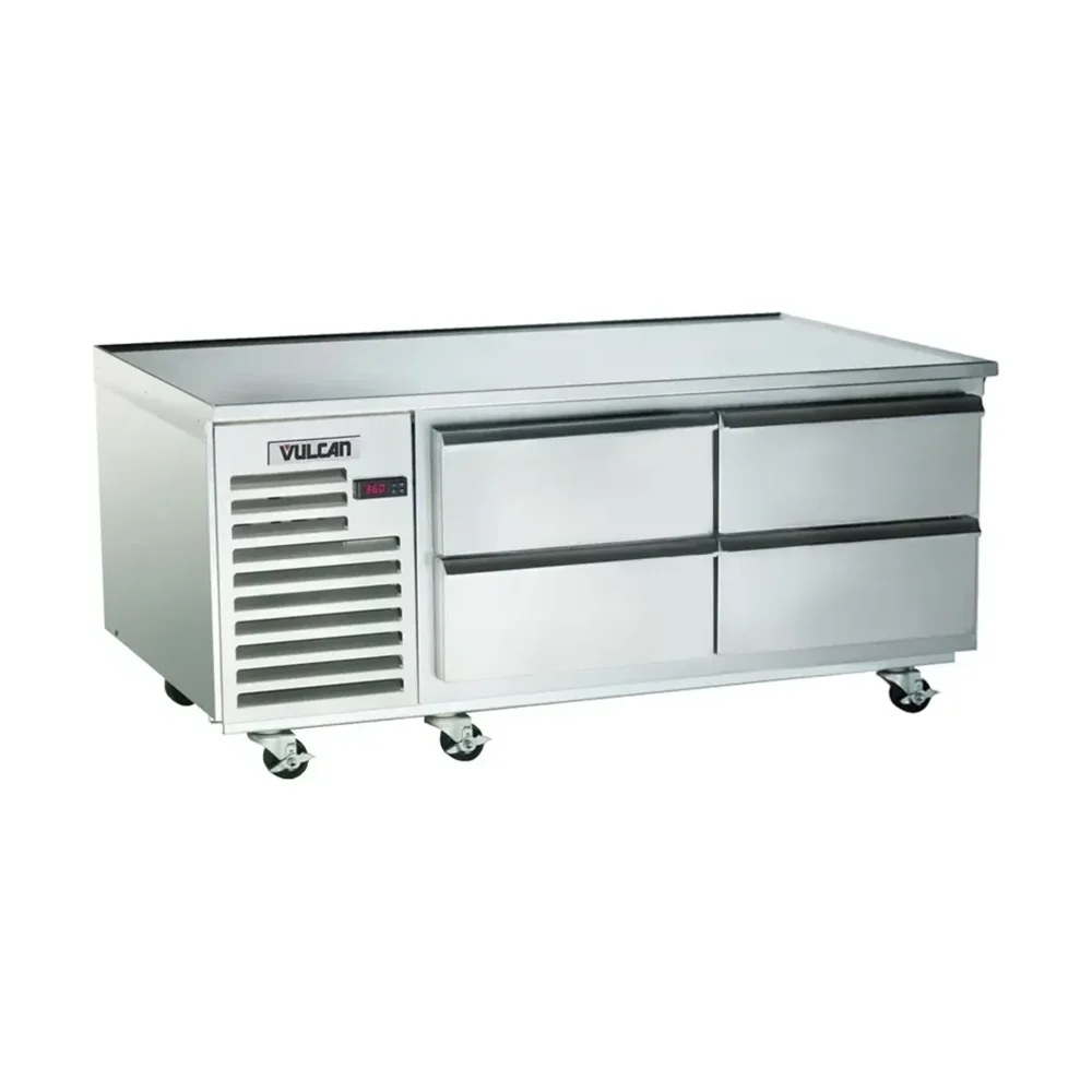 Vulcan 72" Chef Base Refrigerator, 4-Drawer, Stainless Steel, 115V