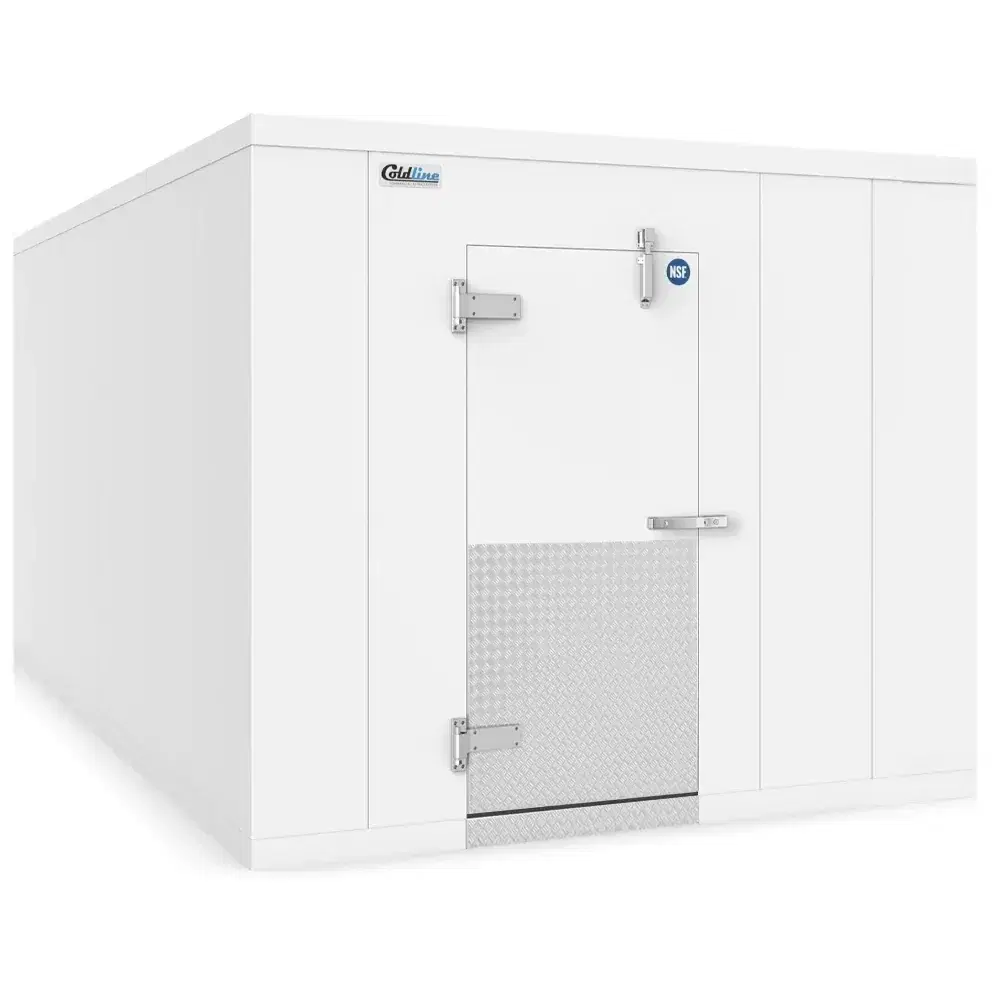 Coldline 10' x 10' White Floorless Walk-In Cooler Box Only