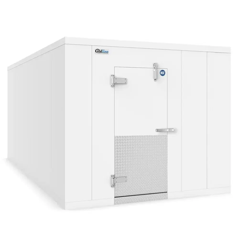 Coldline 10' x 14' White Floorless Walk-In Cooler Box Only