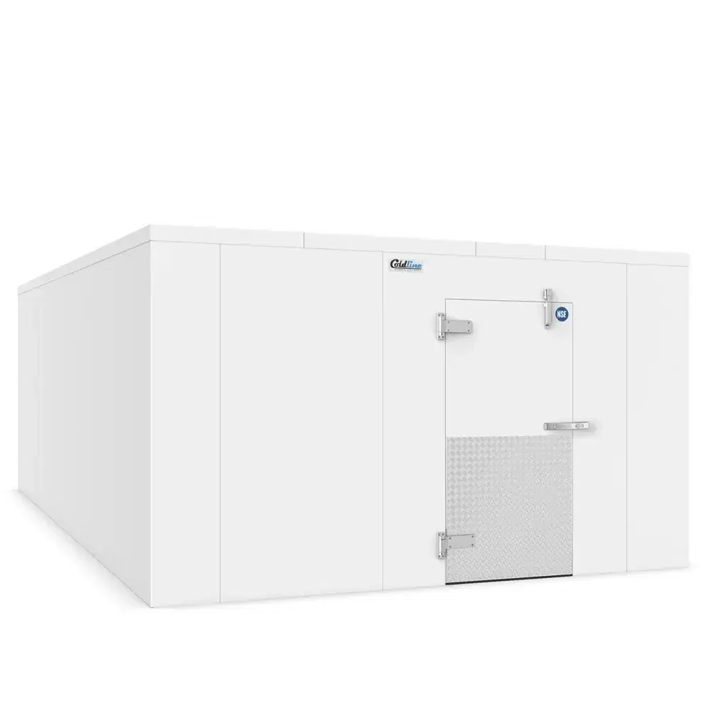 Coldline 12' x 12' White Floorless Walk-In Cooler Box Only