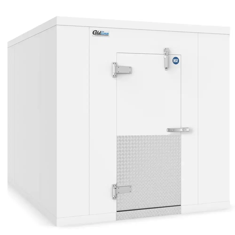 Coldline 8' x 10' White Floorless Walk-In Cooler Box Only