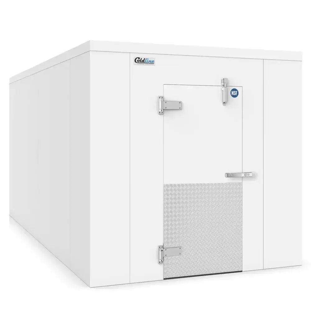 Coldline 8' x 12' White Floorless Walk-In Cooler Box Only