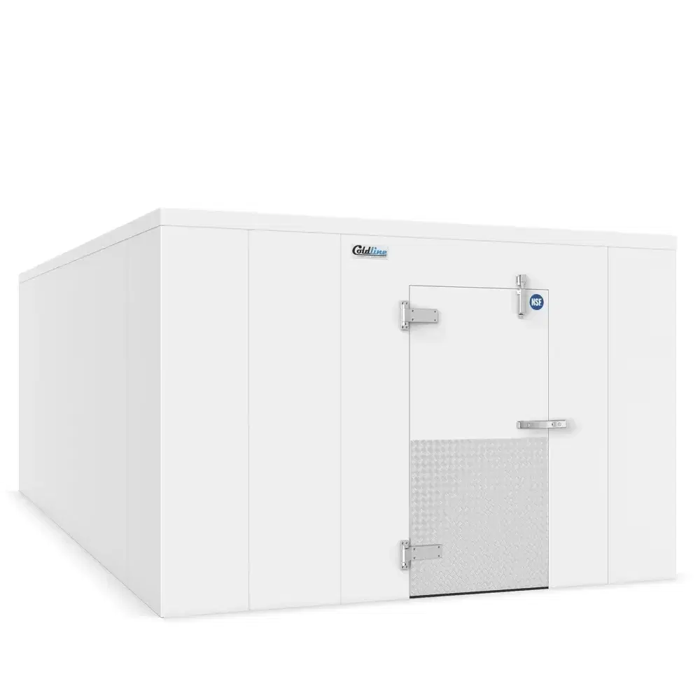Coldline 8' x 8' White Floorless Walk-In Cooler Box Only