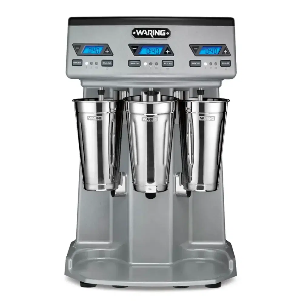Waring WDM360TX Countertop Drink Mixer with (3) Spindles & (3) Speeds, 120V