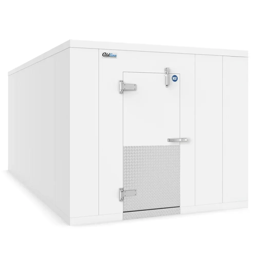 Coldline 10' x 14' White Walk-In Freezer Box Only With Floor