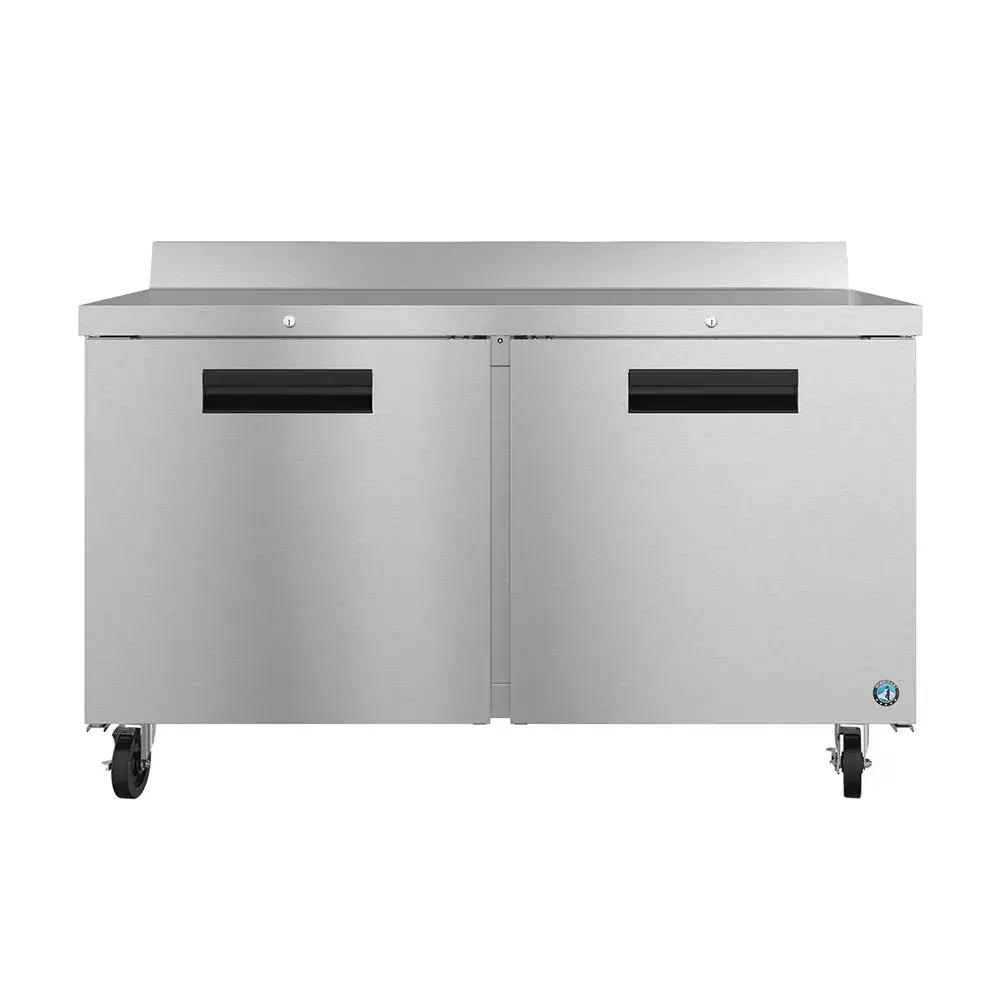 Hoshizaki WR60B-01 60" Steelheart Series Worktop Refrigerator, 2 Section, Stainless Steel, 2 Doors, 115v