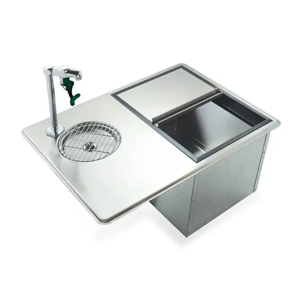 Krowne WS-2 27" x 20" Drop-In Water Station / Ice Bin