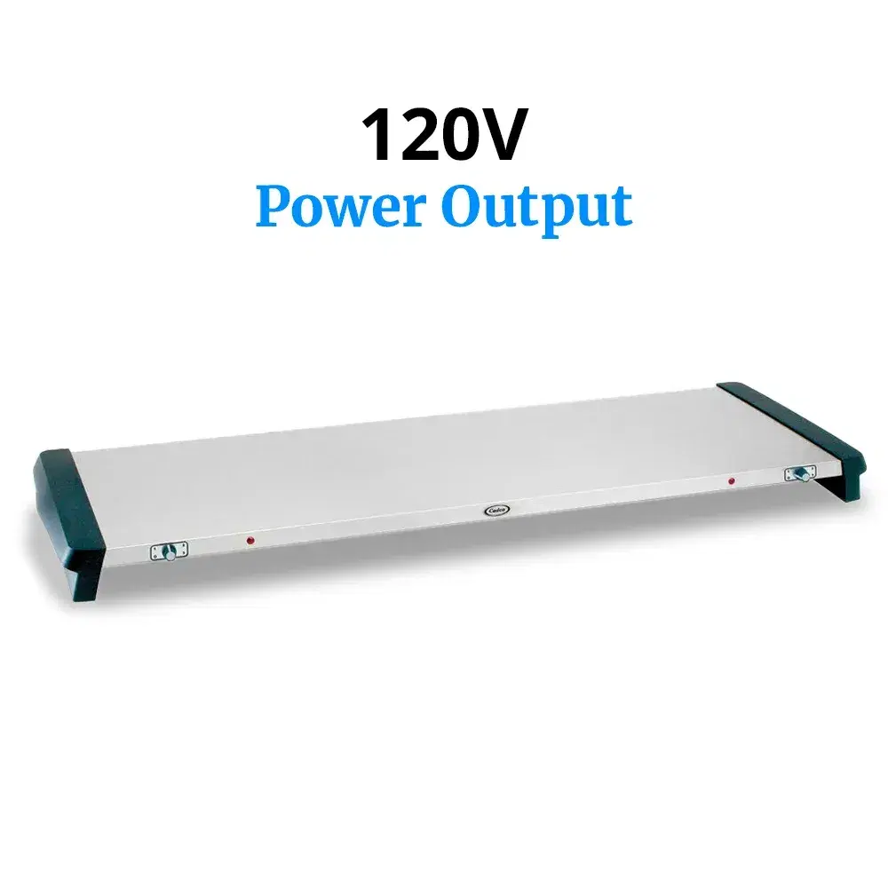 Cadco WT-40S 46" Electric Countertop Warming Shelf - 120V
