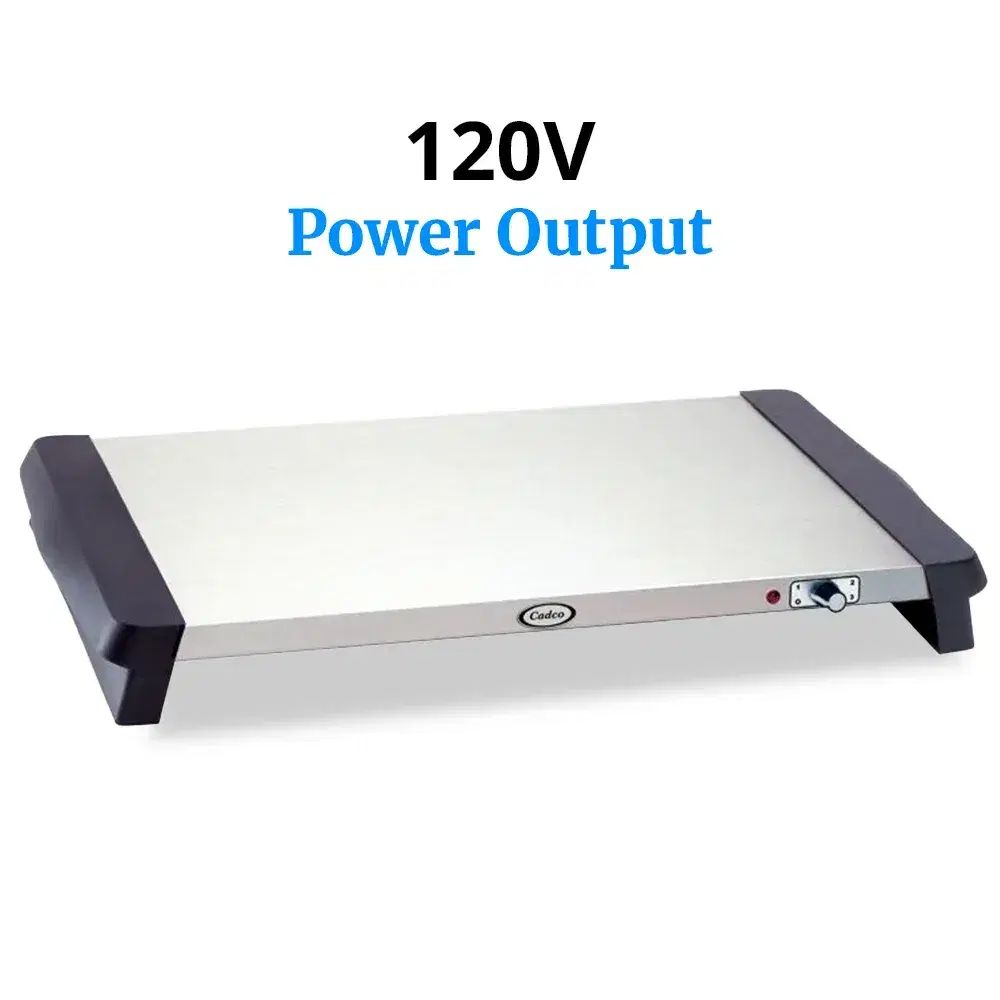 Cadco WT-5S 18" Electric Countertop Warming Shelf - 120V