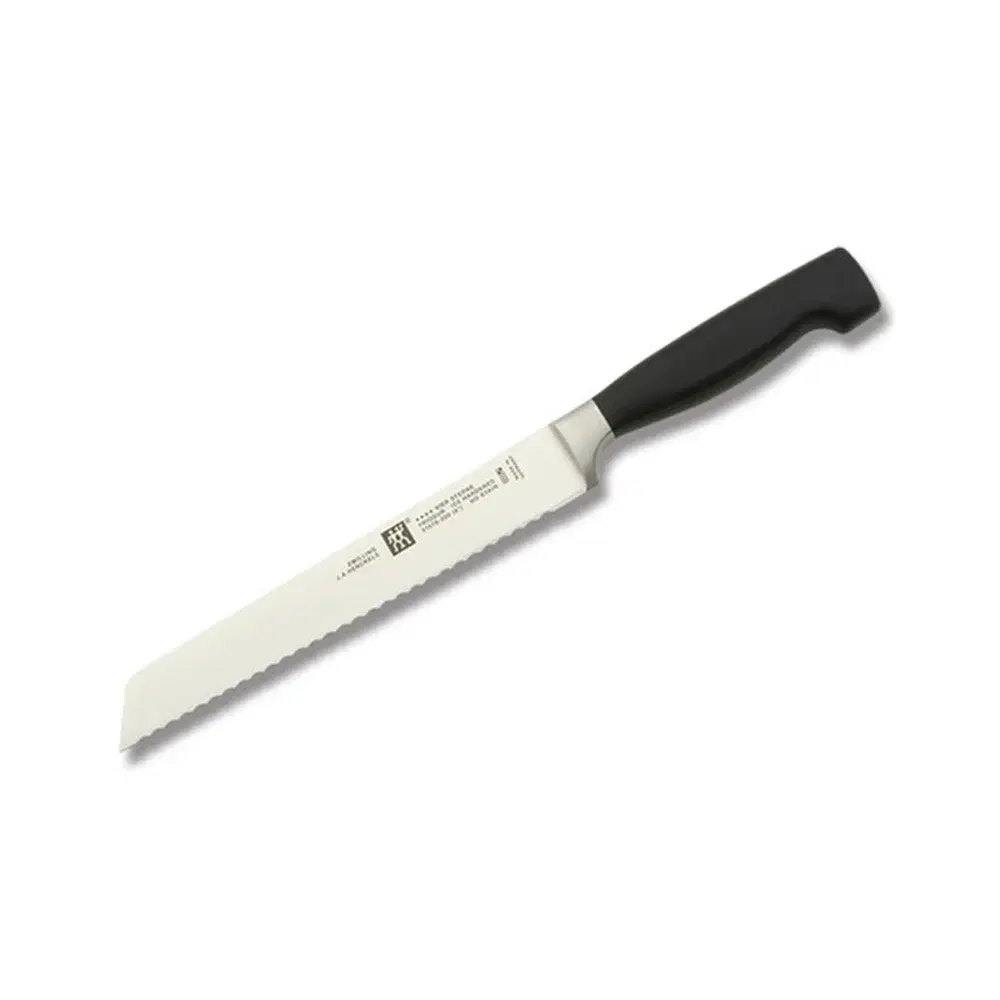 Zwilling 1001588 8" Bread Knife with Black Plastic Handle