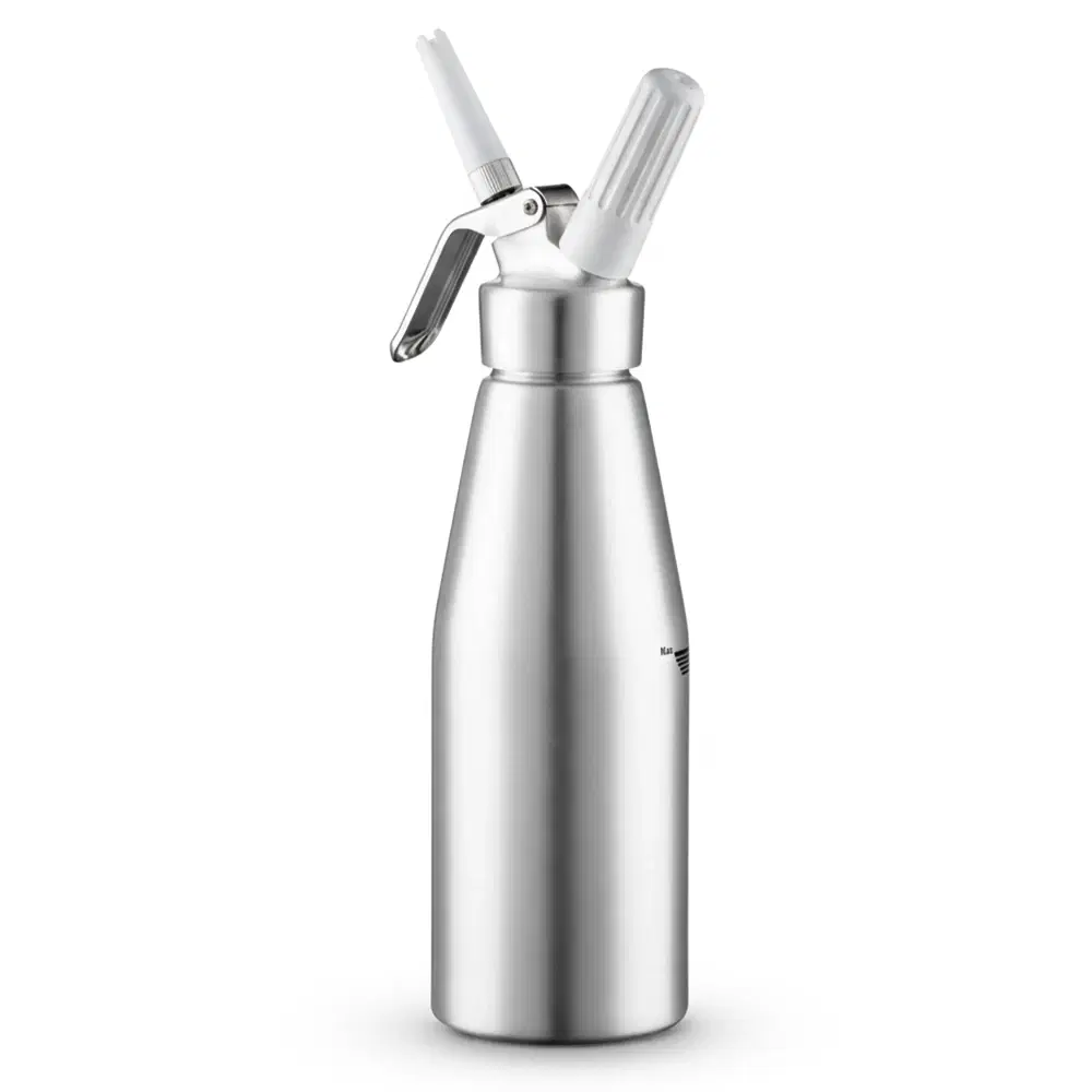Chef Master 90077 Whip Cream Dispenser with 2 Pint, 1 Liter Capacity
