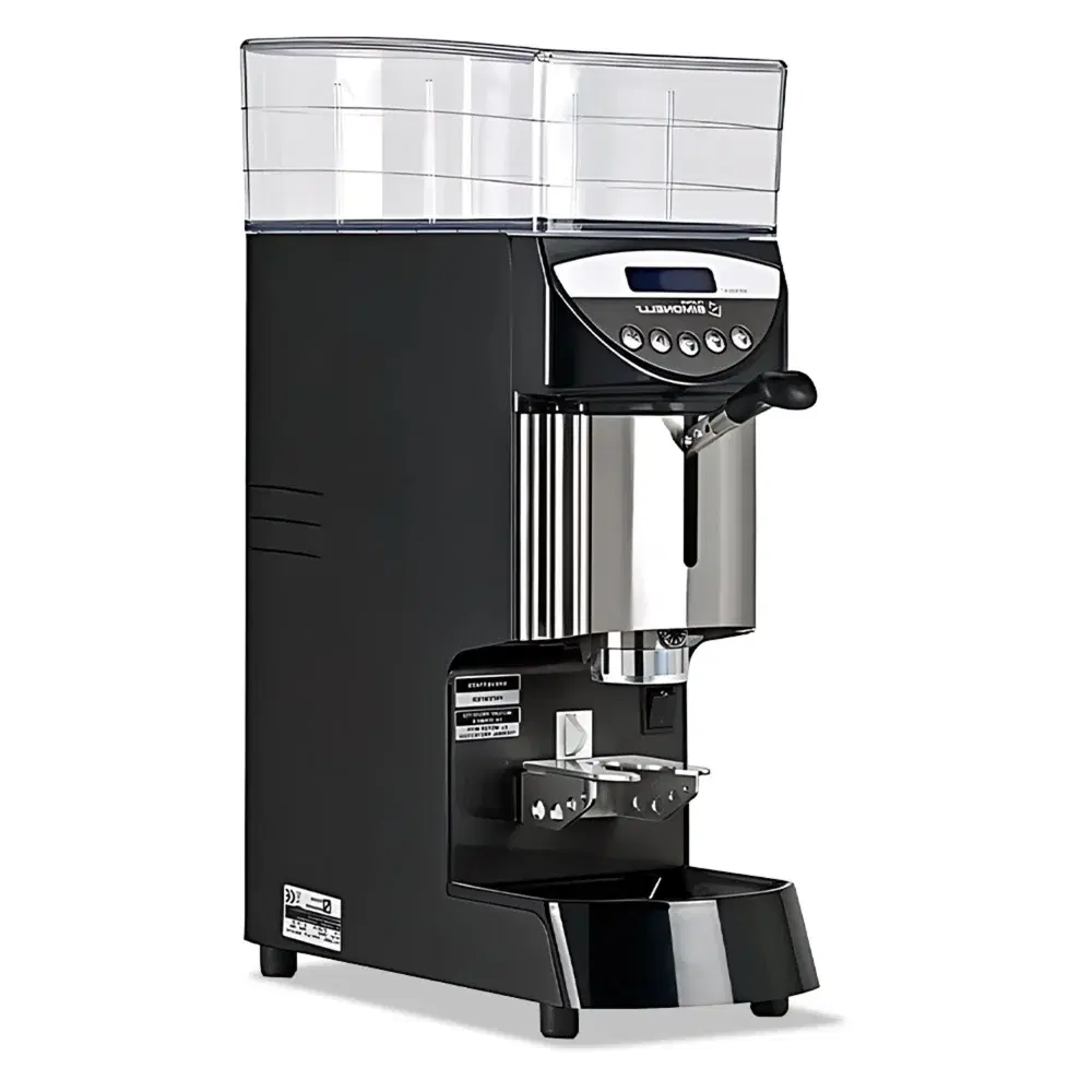 Nuova Simonelli Mythos Plus Black Espresso Grinder with 7 lb. Hopper - 110V