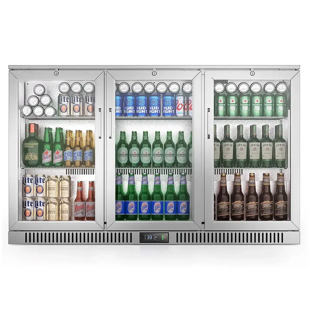 ChillCore Series 53" Back Bar Cooler, Holds (183) 12 oz Bottles, 1 Year Warranty