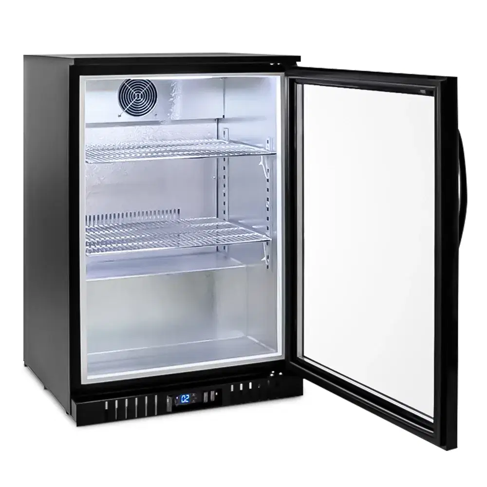 ChillCore Series 23.6" Back Bar Cooler, 1 Swing Glass Door