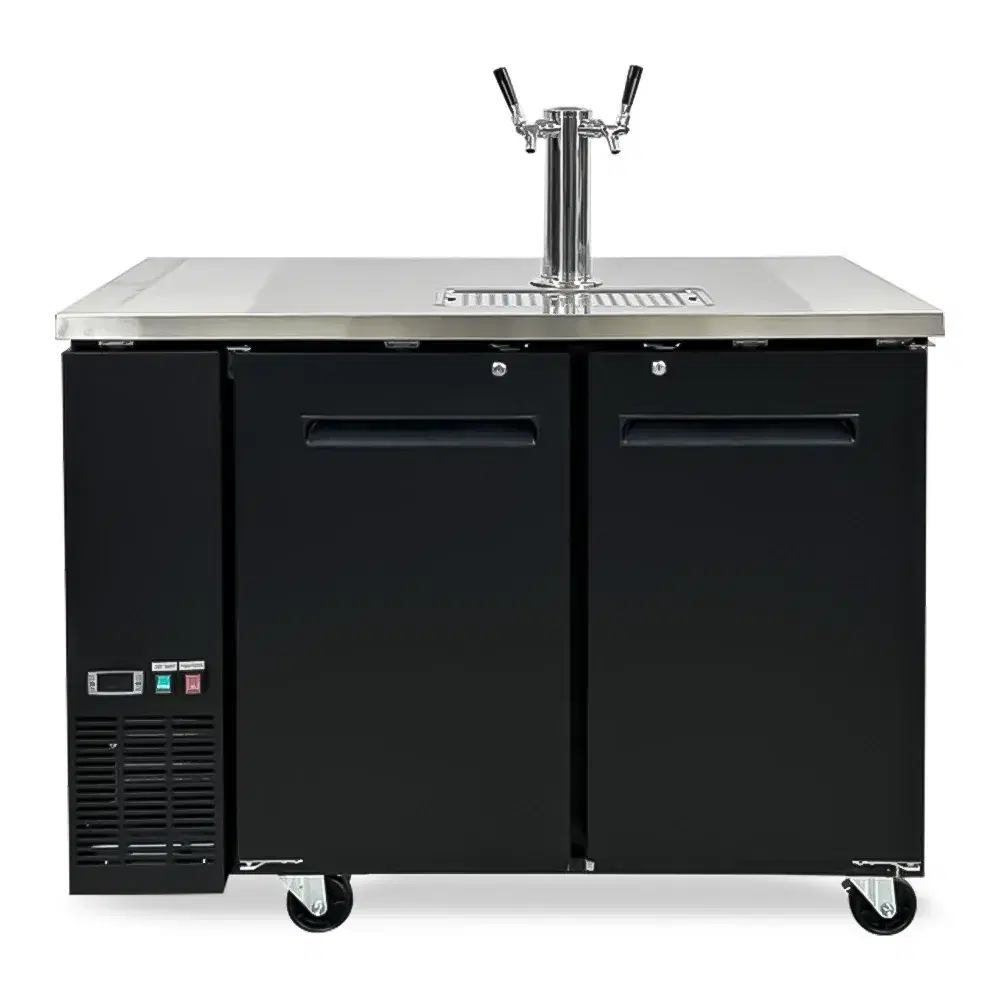 ChillCore Series 48.8" Kegerator / Beer Dispenser, (2) 1/2 Keg Capacity