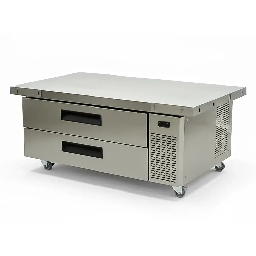 ChillCore Series 60.5" Commercial Chef Base Refrigerator, 2 Drawers