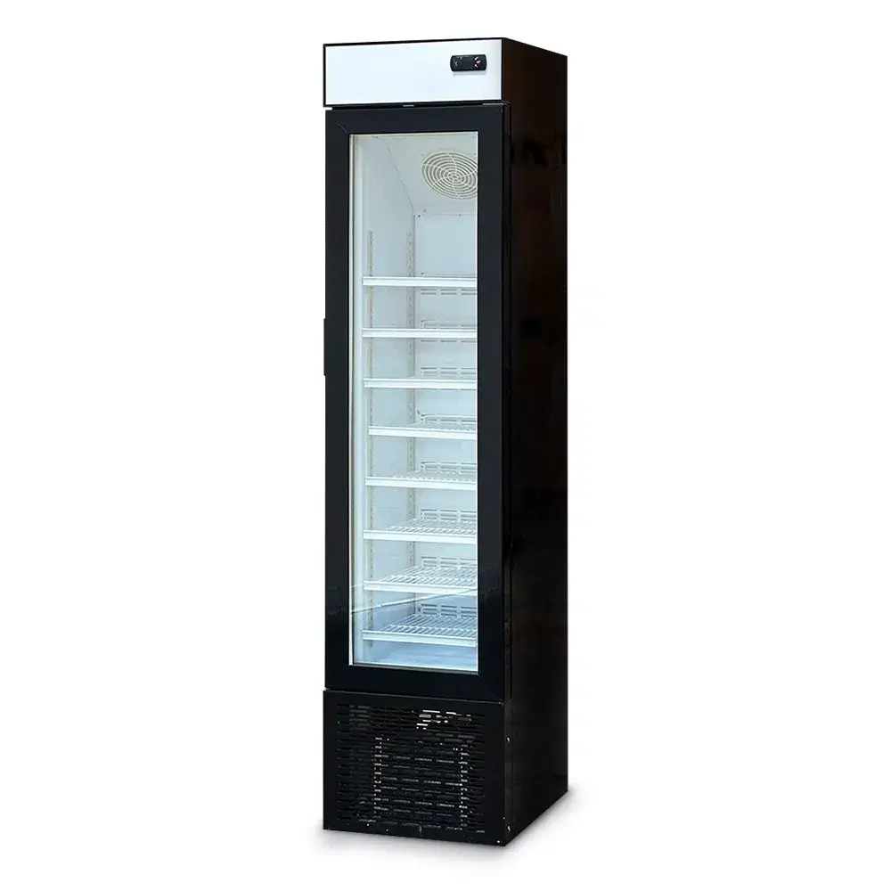ChillCore Series 16.5" Glass Door Merchandiser Freezer, 1 Swing Door