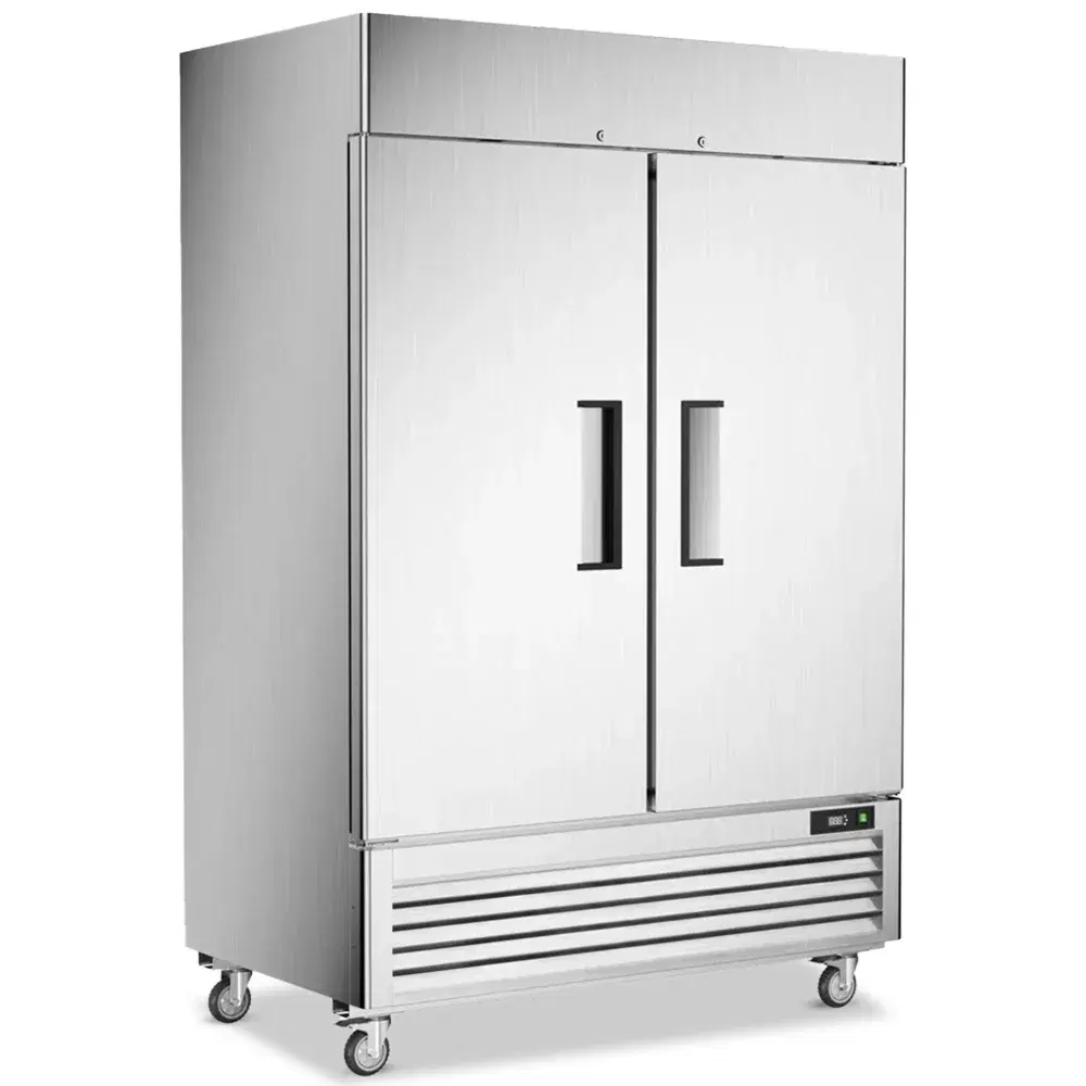 ChillCore Series 54" Stainless Steel Reach-in Commercial Freezer, 1 Year Warranty