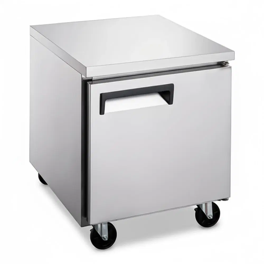 CoolEdge Series 29" Undercounter Freezer, 1 Solid Door, Stainless Steel