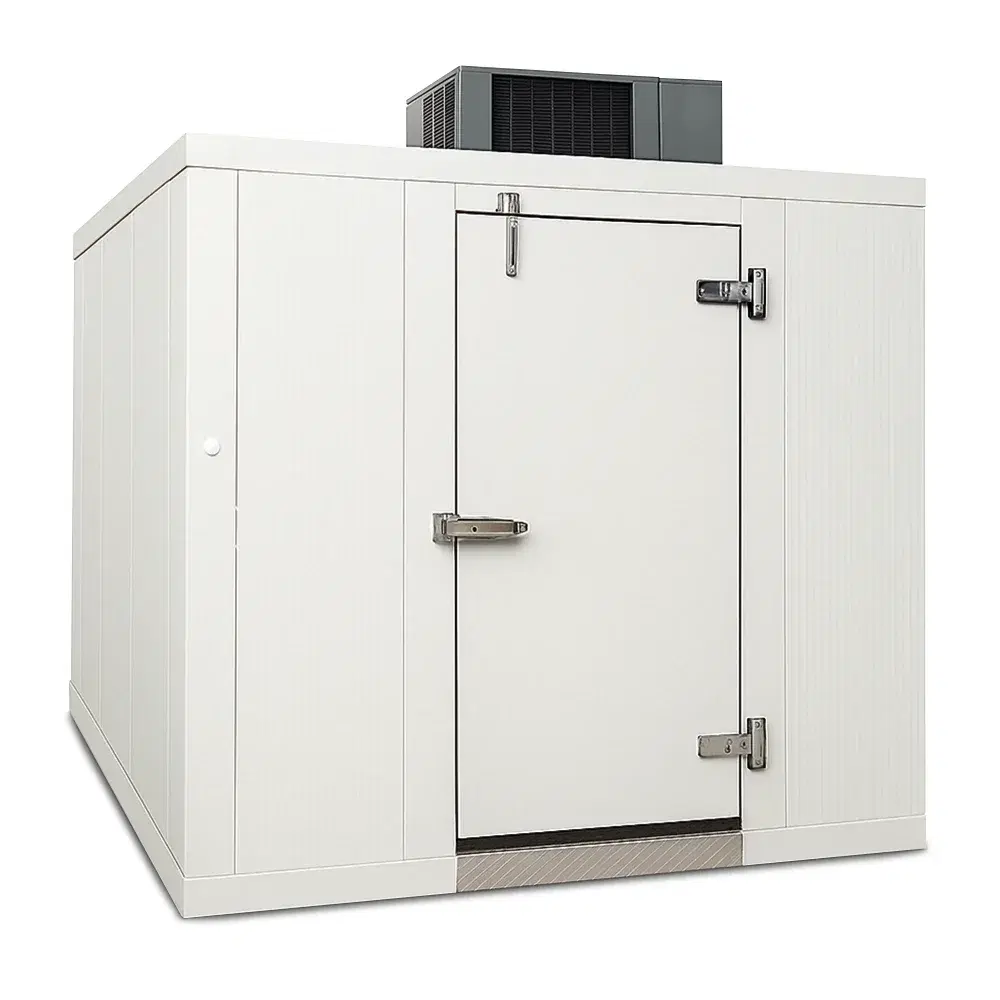 Astra 10' x 10' Floorless Walk-In Cooler with Remote Refrigeration