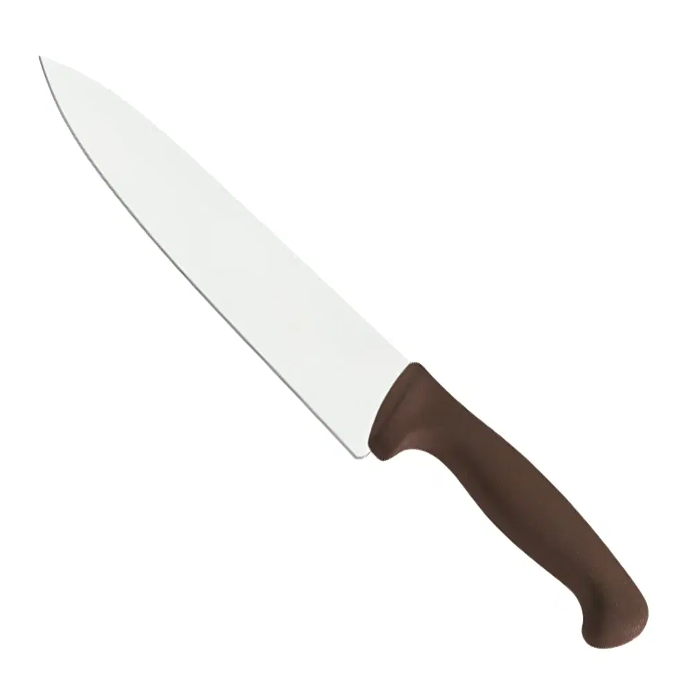 ChefCraft Series 10" Chef Knife with Brown Handle