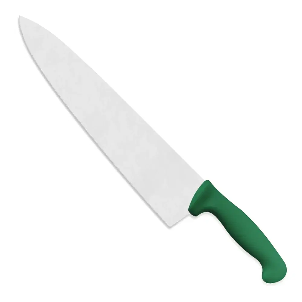 ChefCraft Series 12" Chef Knife with Green Handle