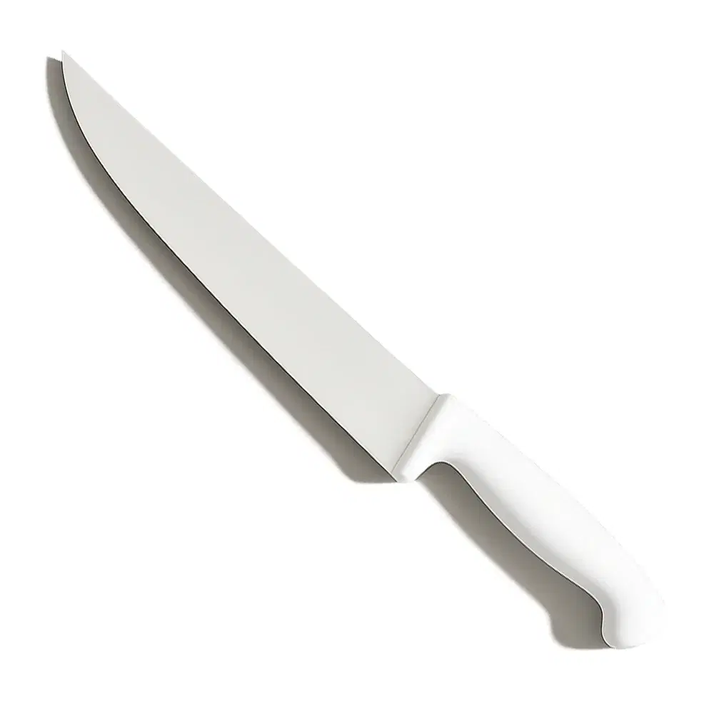 ChefCraft Series 10" Steak Knife with White Handle