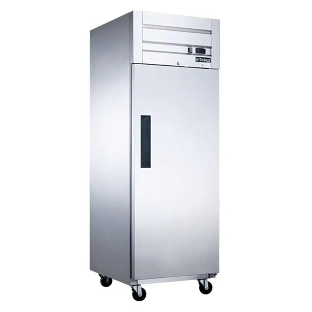 Dukers D28AF 28" Reach-In Freezer, 1 Section, Stainless Steel, 5 Year Compressor Warranty