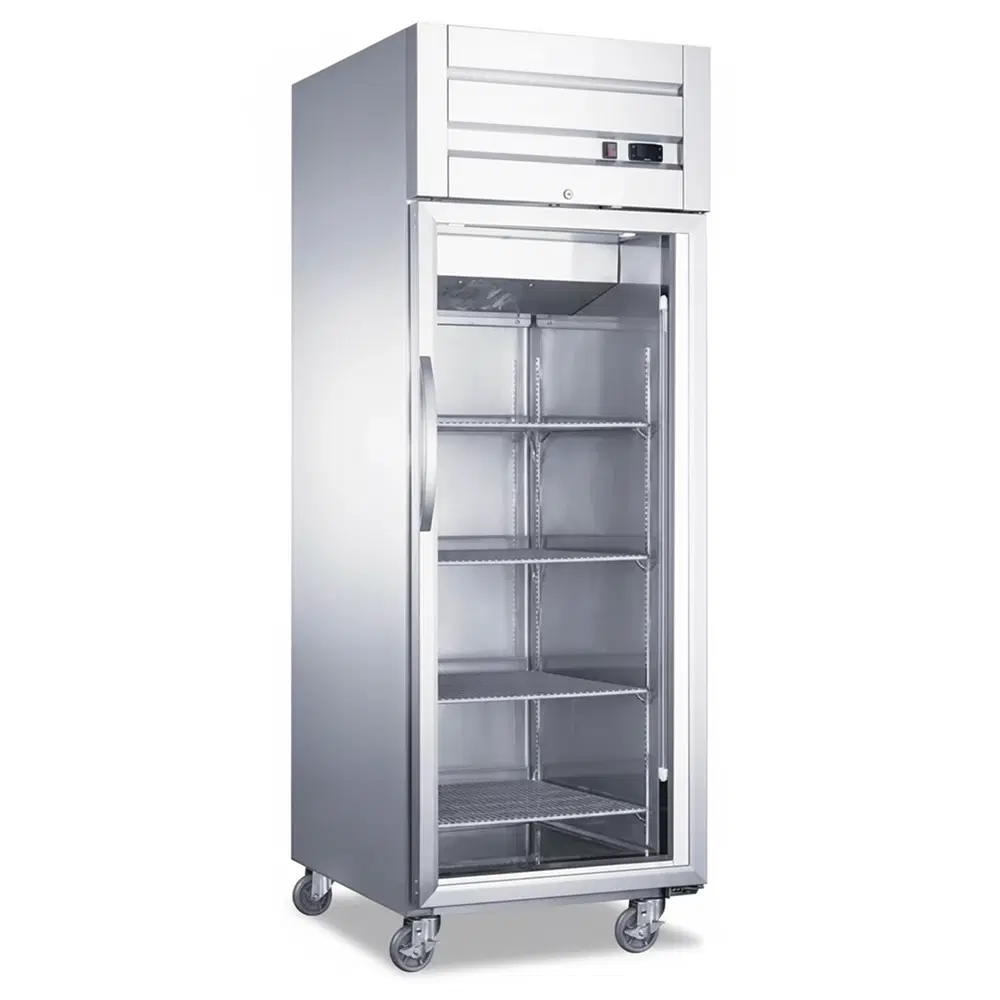 Dukers D28AR-GS1 28" Reach-In Refrigerator, 1 Section, Stainless Steel, 5 Year Compressor Warranty
