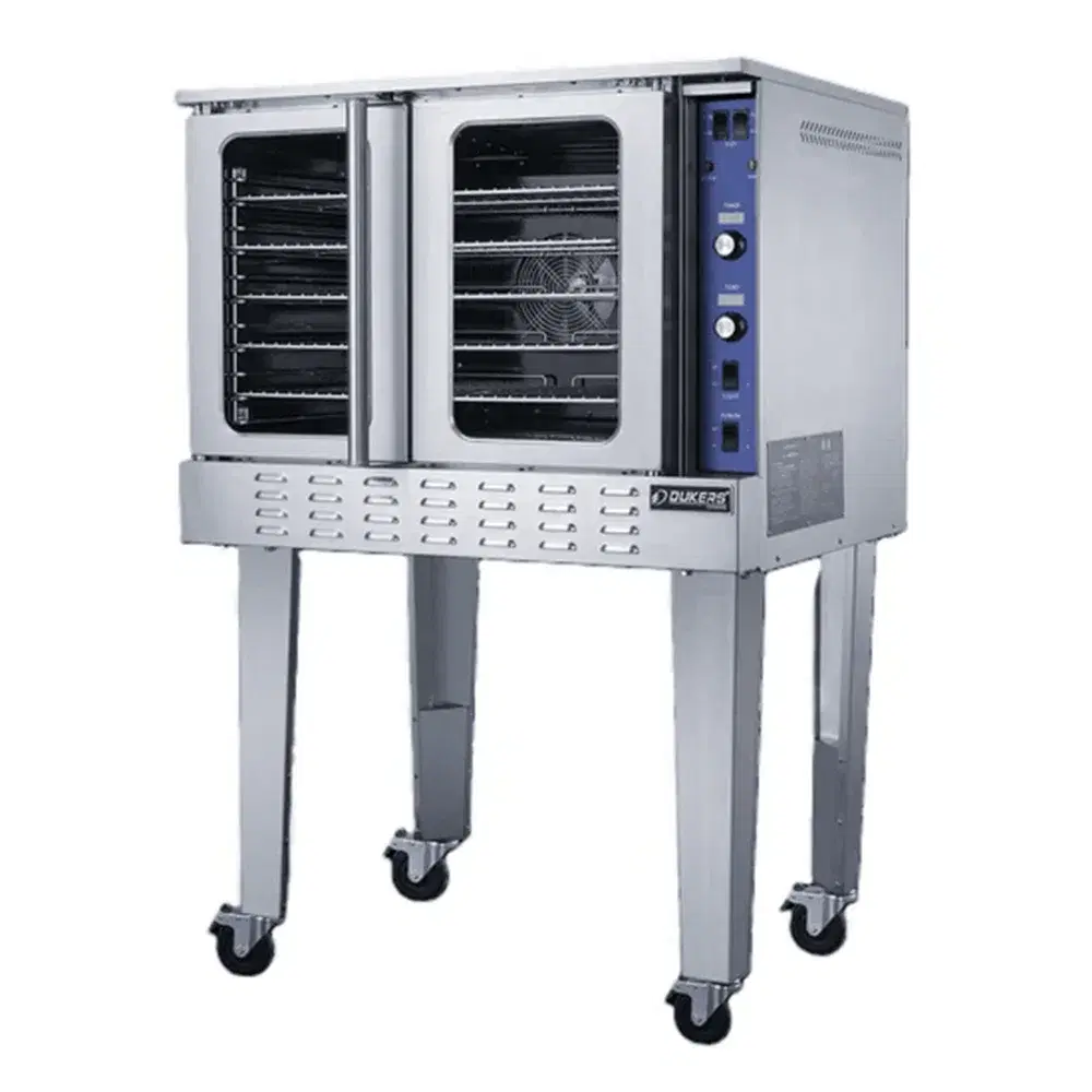 Dukers DCCOG1 38" Single Convection Oven, 3 Burners, 54,000 BTU, Convertible, 1 Year Warranty