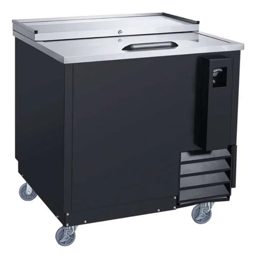 Dukers DHBC36 36" Bottle Cooler, Holds 276 12 oz Bottles, 5 Year Compressor Warranty