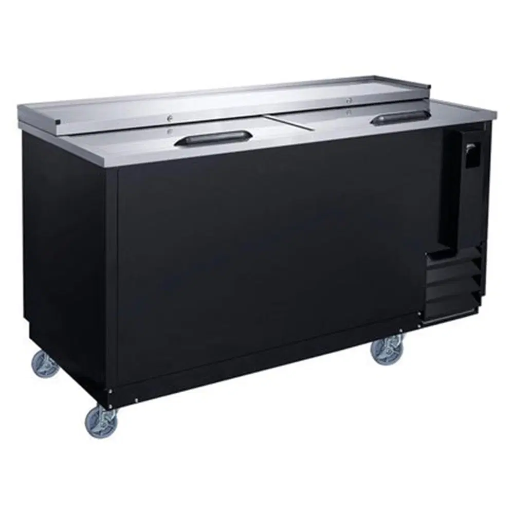 Dukers DHBC65 65" Bottle Cooler, Holds 542 12 oz Bottles, 5 Year Compressor Warranty