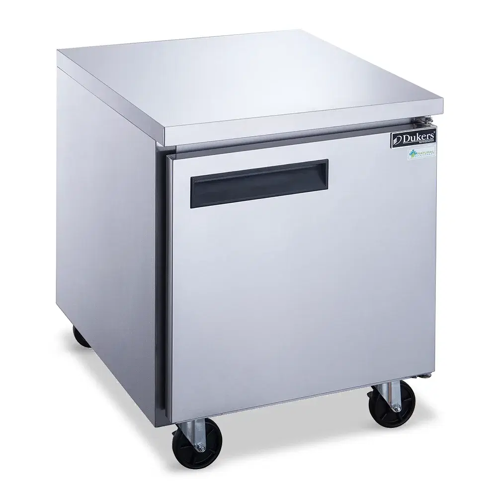 Dukers DUC29F 29" Undercounter Freezer, 1 Door, Stainless Steel, 5 Year Compressor Warranty