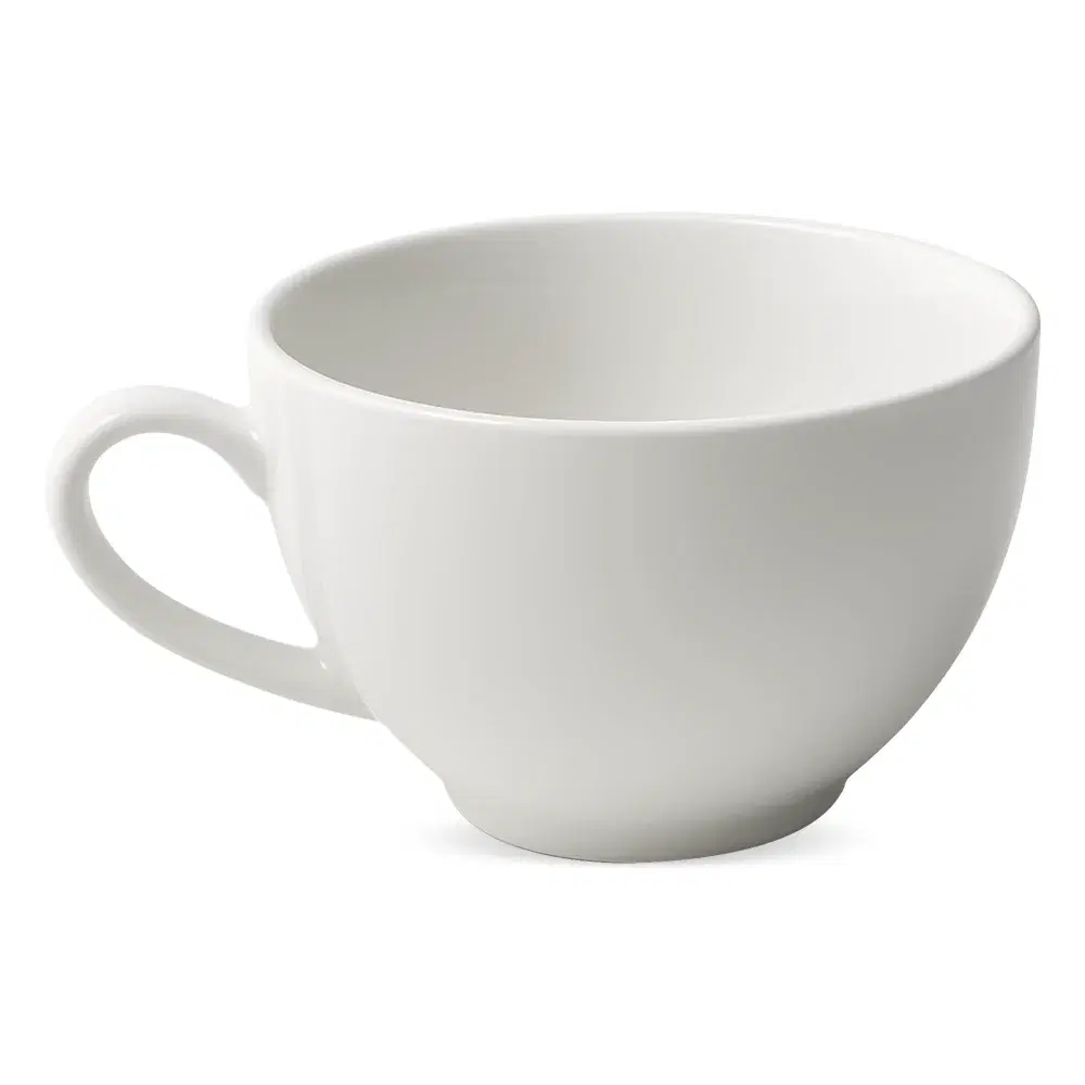 Furtino England 3 oz Finesse Round Espresso Cup, Chinaware, White