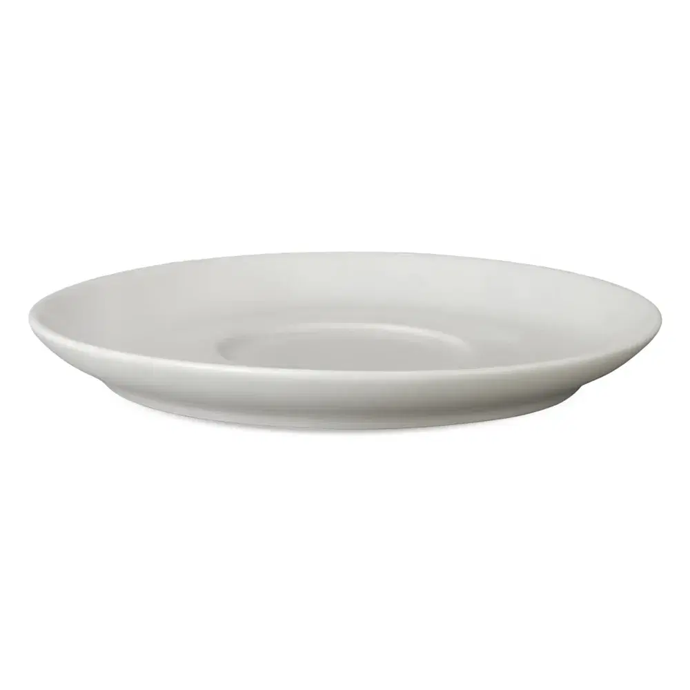 Furtino England 6.5" Finesse Round Saucer, Chinaware, White