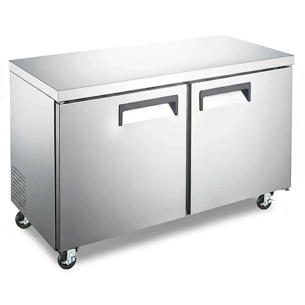 IceVault Series 48" Undercounter Refrigerator, 2 Doors, Stainless Steel, 1 Year Warranty