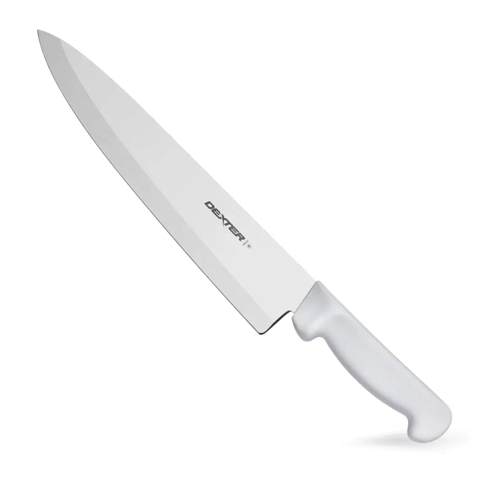 Dexter Russell P94802 10" Chef Knife with White Handle