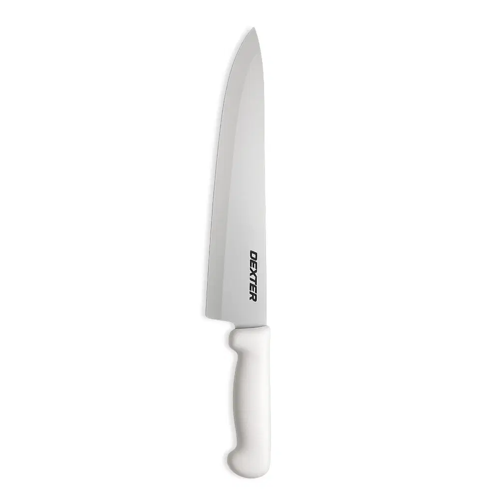 Dexter Russell P94806 12" Chef Knife with White Handle