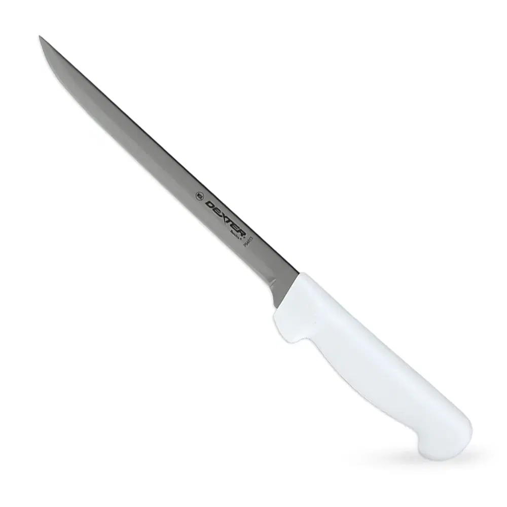 Dexter Russell P94813 8" Narrow Fillet Knife with White Handle