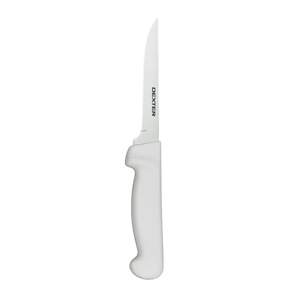 Dexter Russell P94817 5" Flexible Narrow Boning Knife with White Handle