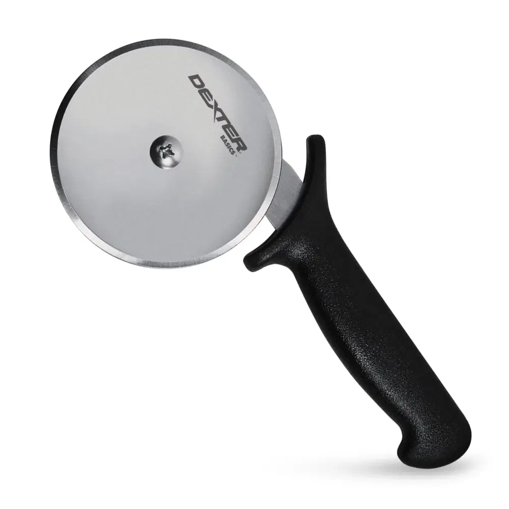 Dexter Russell P94ZZA-4 4" Pizza Cutter with Black Handle