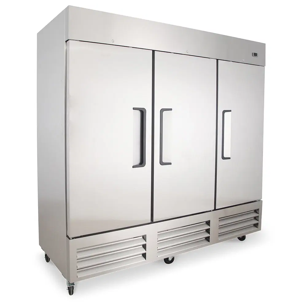 FrostLine Series 81" Reach-In Refrigerator, 3 Doors, 72 cu.ft., Stainless Steel, 1 Year Compressor Warranty