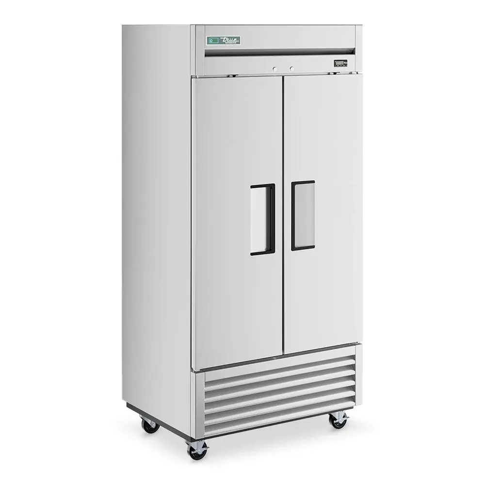 True T-35-HC 39" Reach-In Refrigerator, 2 Sections, 7 Year Warranty