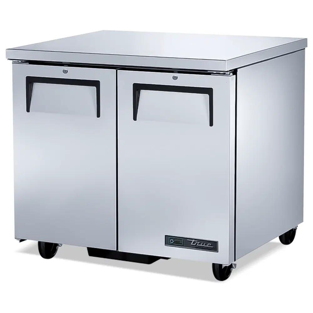 True TUC-36-HC 36" Undercounter Refrigerator, 1 Door, 2 Drawers, 7 Year Warranty