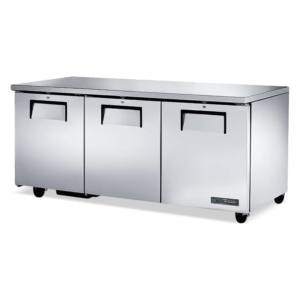True TUC-72-HC 72" Undercounter Refrigerator, 2 Doors, 7 Year Warranty