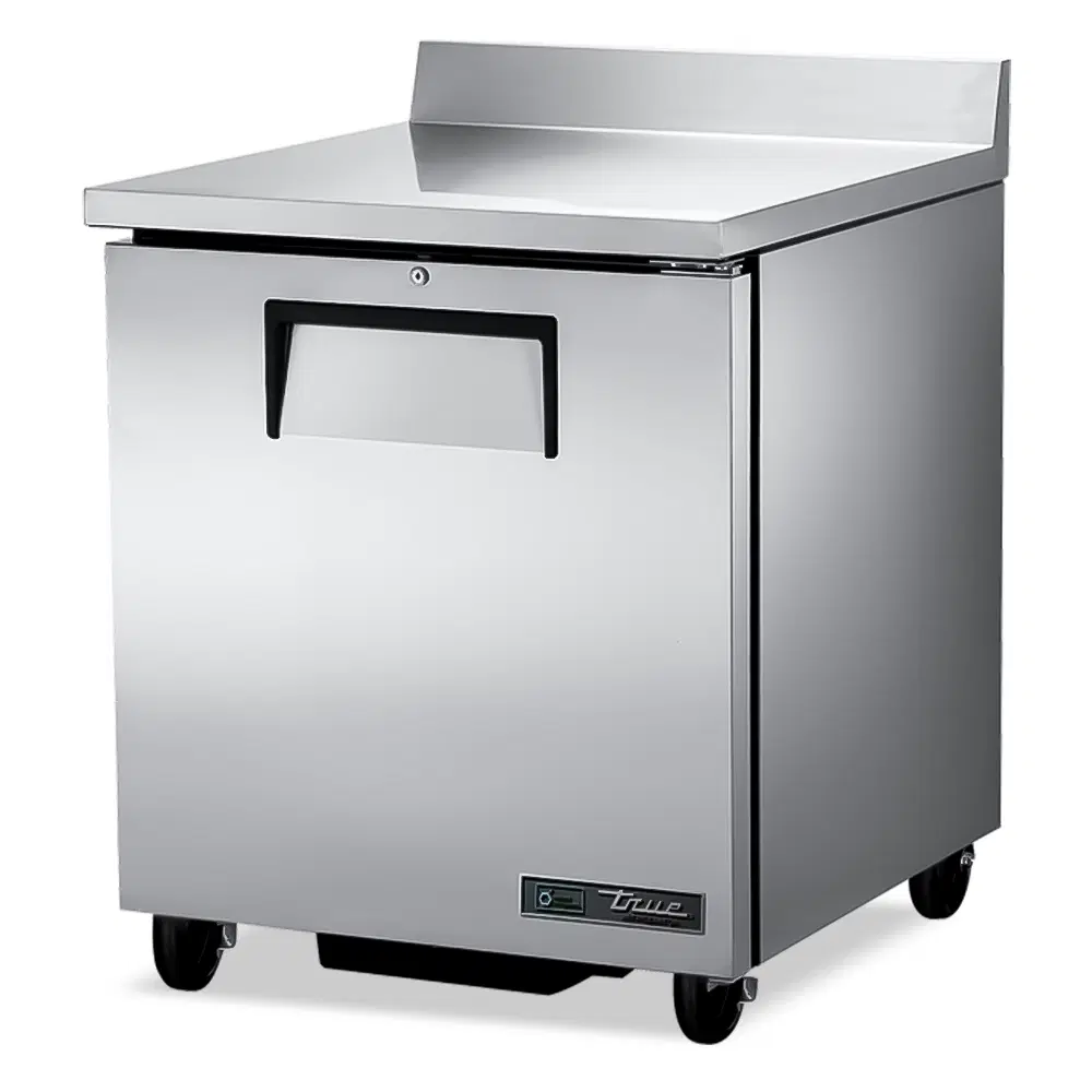 True TWT-27-HC 28" Worktop Refrigerator with Backsplash, 7 Year Warranty
