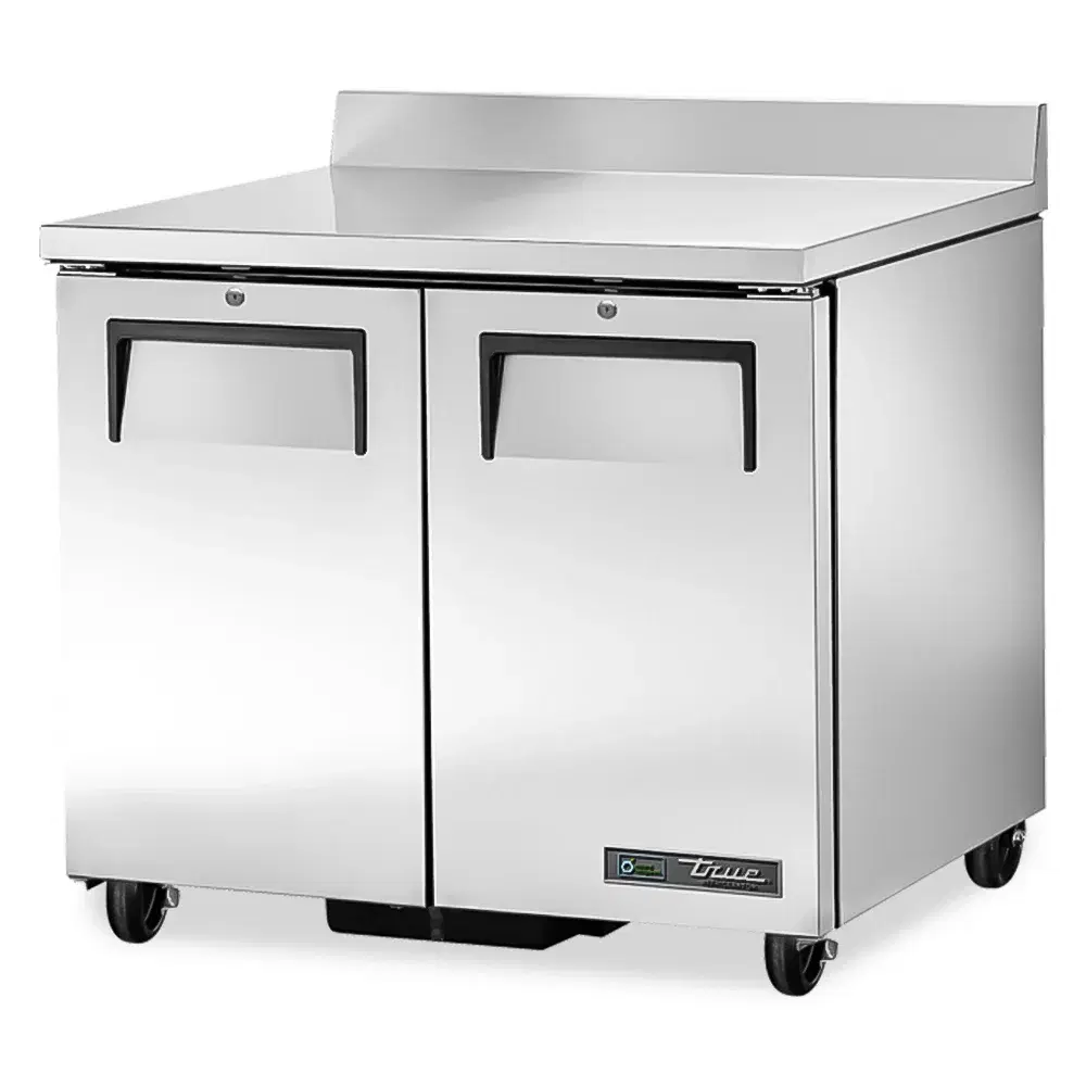 True TWT-36-HC 36" Worktop Refrigerator with 3 9/16" Backsplash, 7 Year Warranty