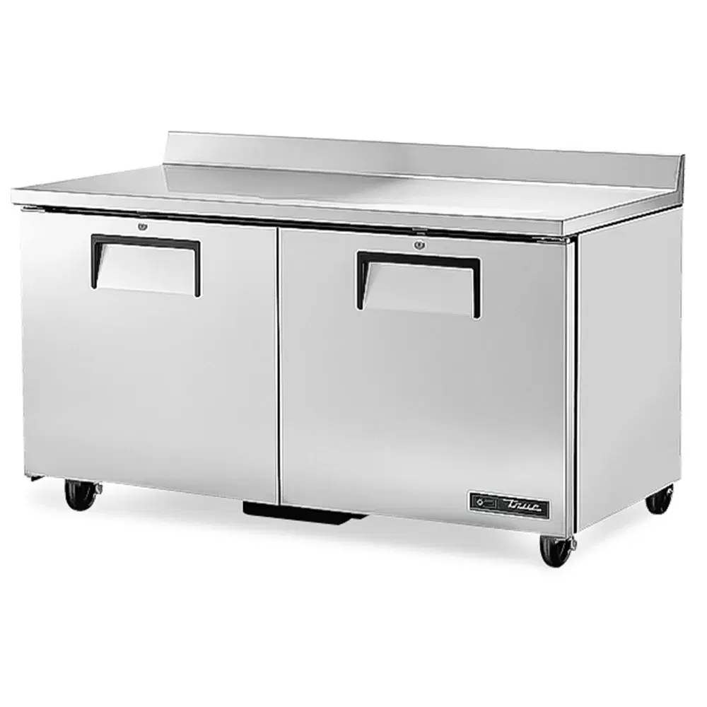 True TWT-60-HC 60" Worktop Refrigerator with 3 9/16" Backsplash, 7 Year Warranty