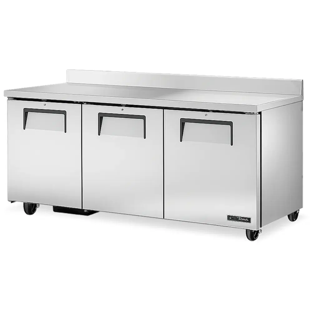 True TWT-72-HC 72" Worktop Refrigerator with 3 9/16" Backsplash, 7 Year Warranty